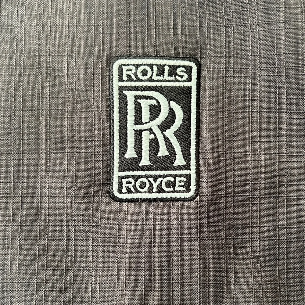 NWT Maximalist Rolls Royce Logo North End Sport Performance Jacket Charcoal Sz L